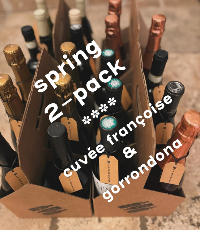 spring 2-pack, cuvée françoise & doniene gorrondona