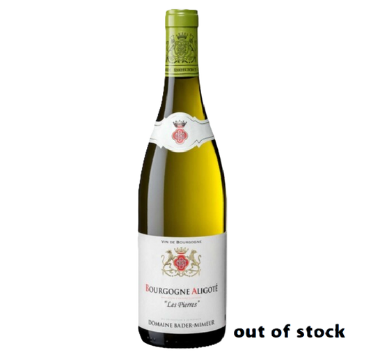 2022 Aligoté “Les Pierres”, Bader-Mimeur