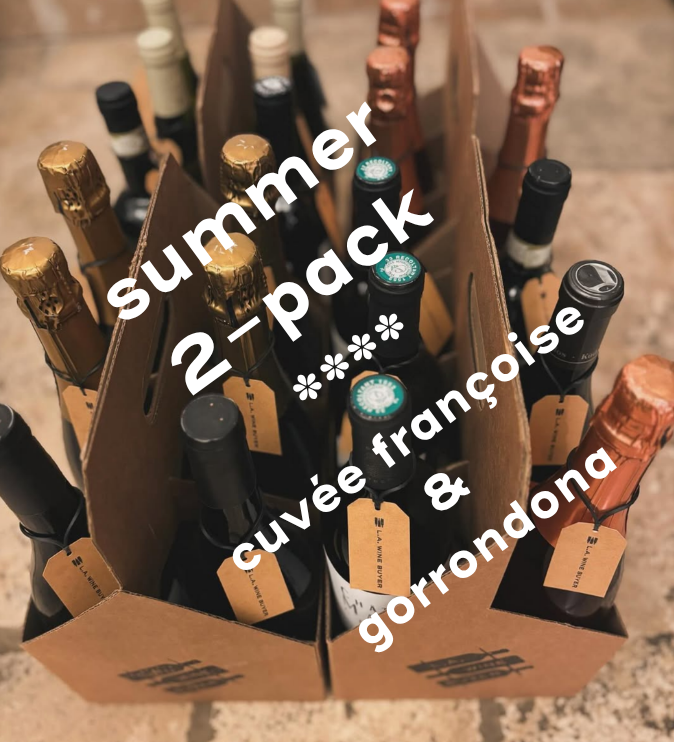 summer 2-pack, cuvée françoise & doniene gorrondona